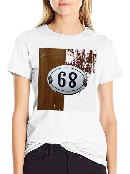 Number 68 Sign T-Shirt