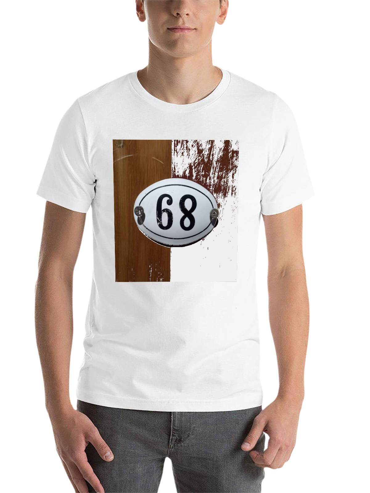 Number 68 Sign T-Shirt