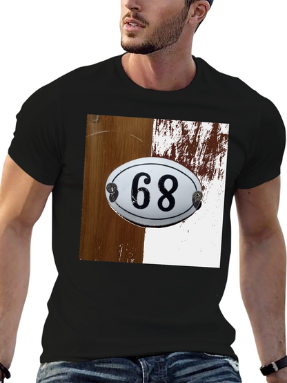 Number 68 Sign T-Shirt