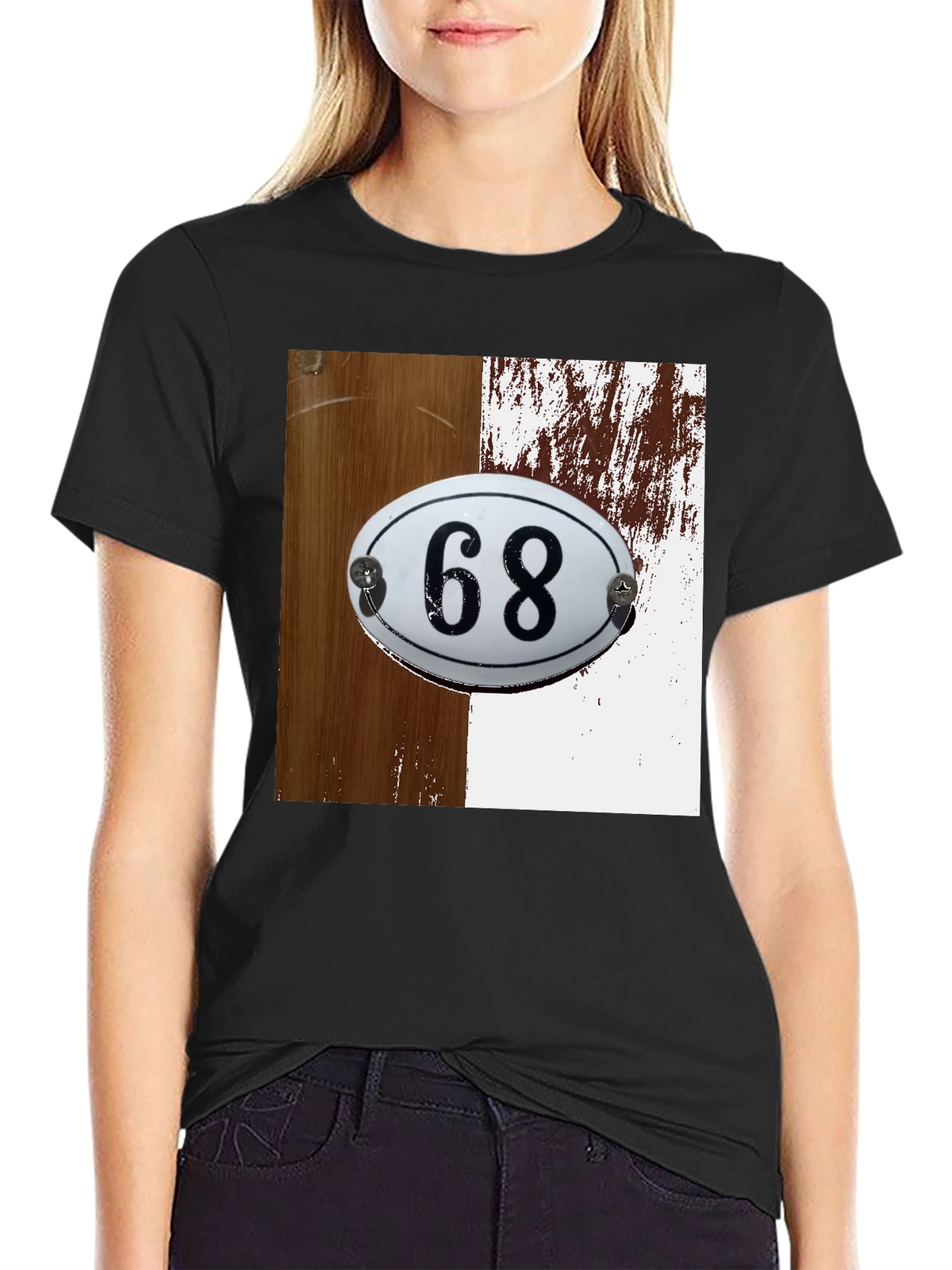 Number 68 Sign T-Shirt