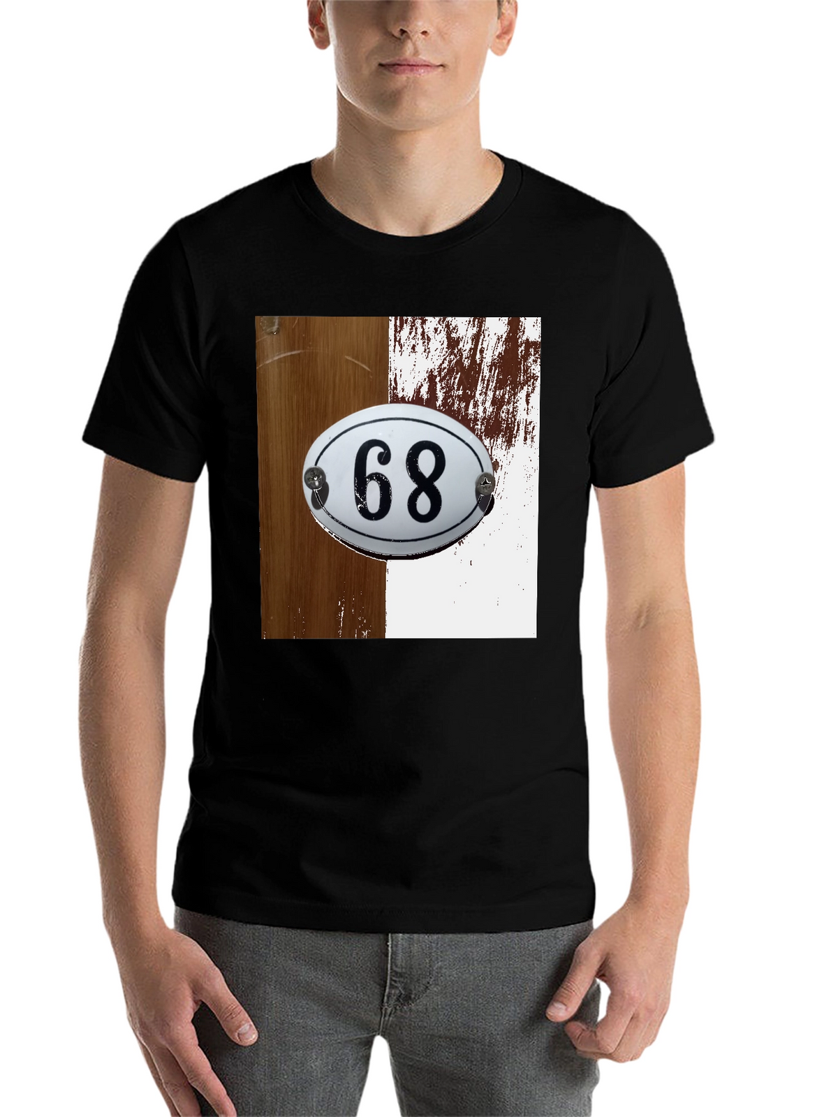Number 68 Sign T-Shirt