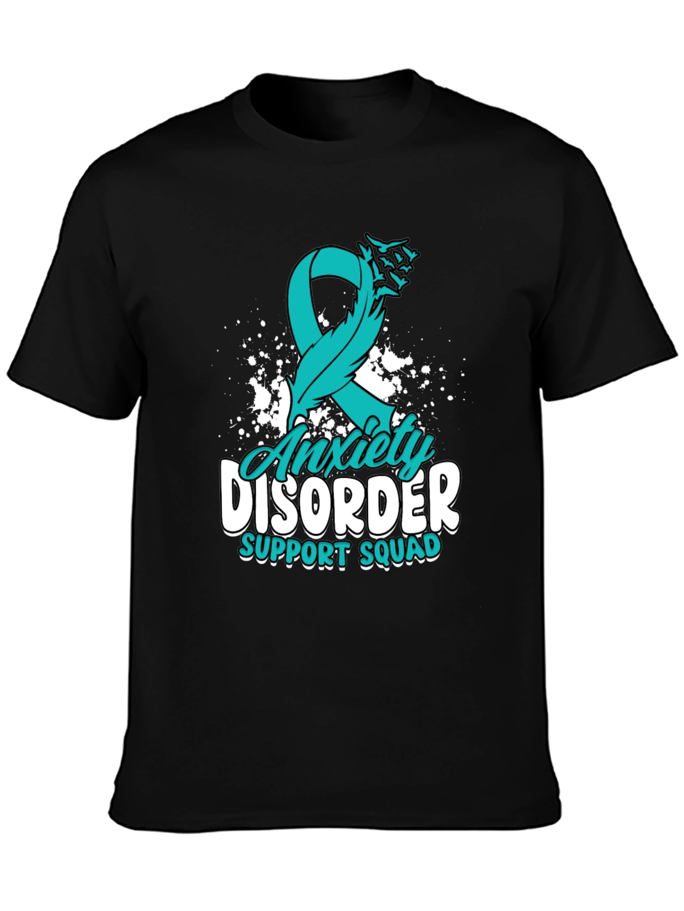 Anxiety Disorder Support Squad Awareness Tee