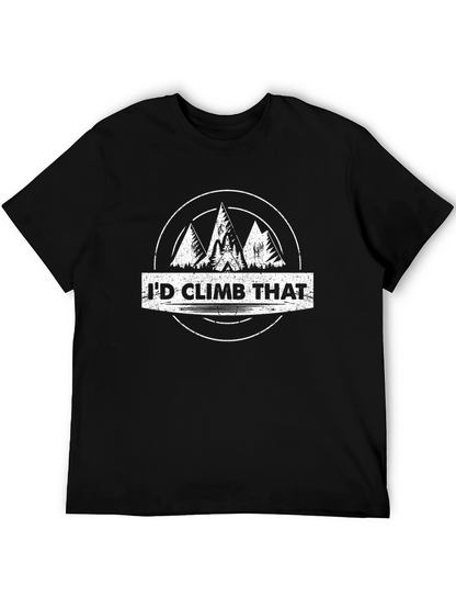 Id Climb That Mountain Tee