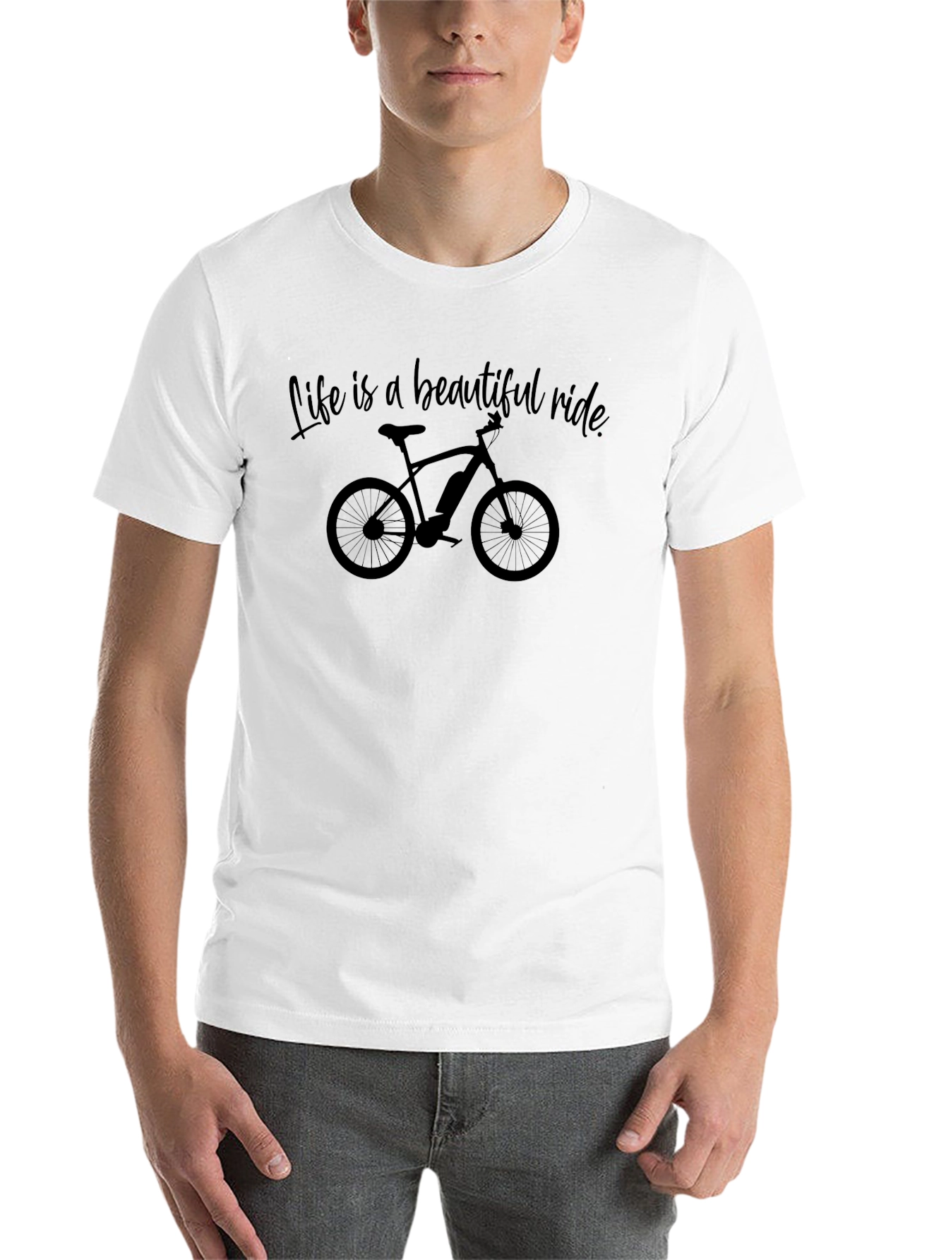 Life is a Beautiful Ride Bicycle T-Shirt