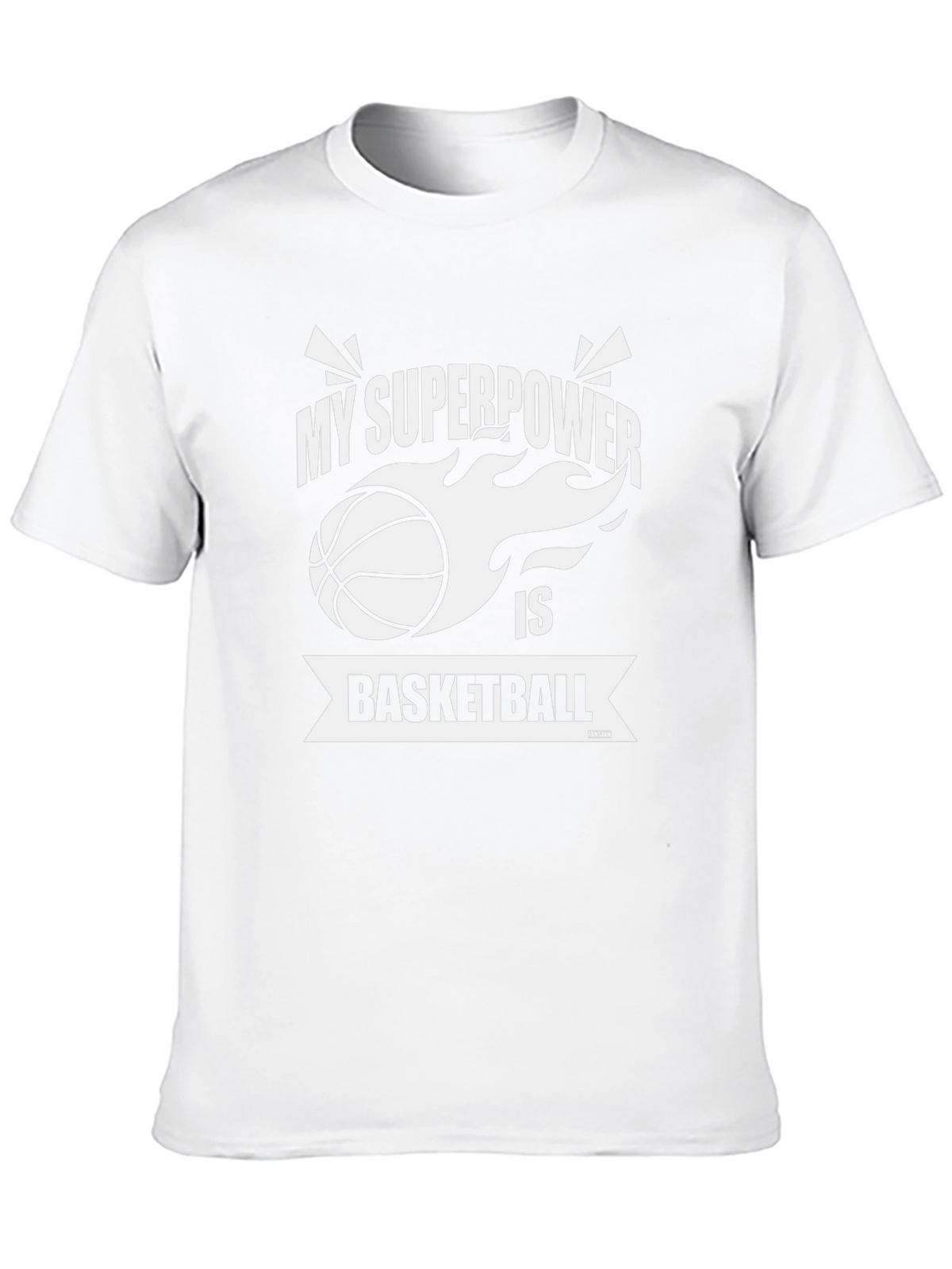 Basketball Superpower Graphic Tee