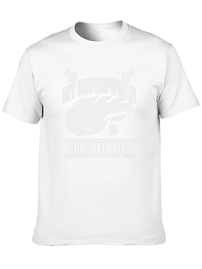 Basketball Superpower Graphic Tee