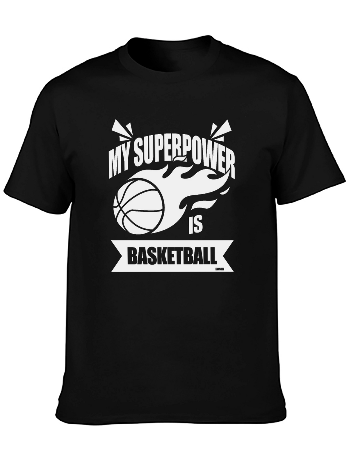 Basketball Superpower Graphic Tee