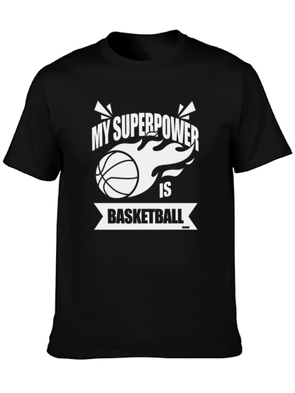 Basketball Superpower Graphic Tee