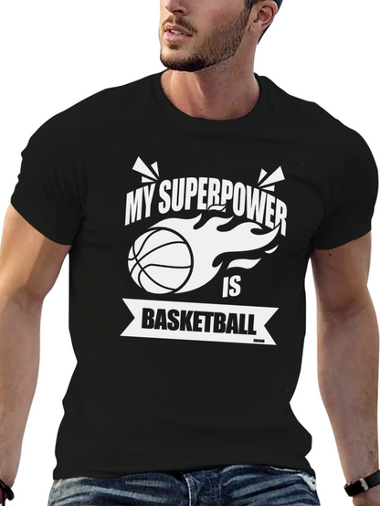 Basketball Superpower Graphic Tee