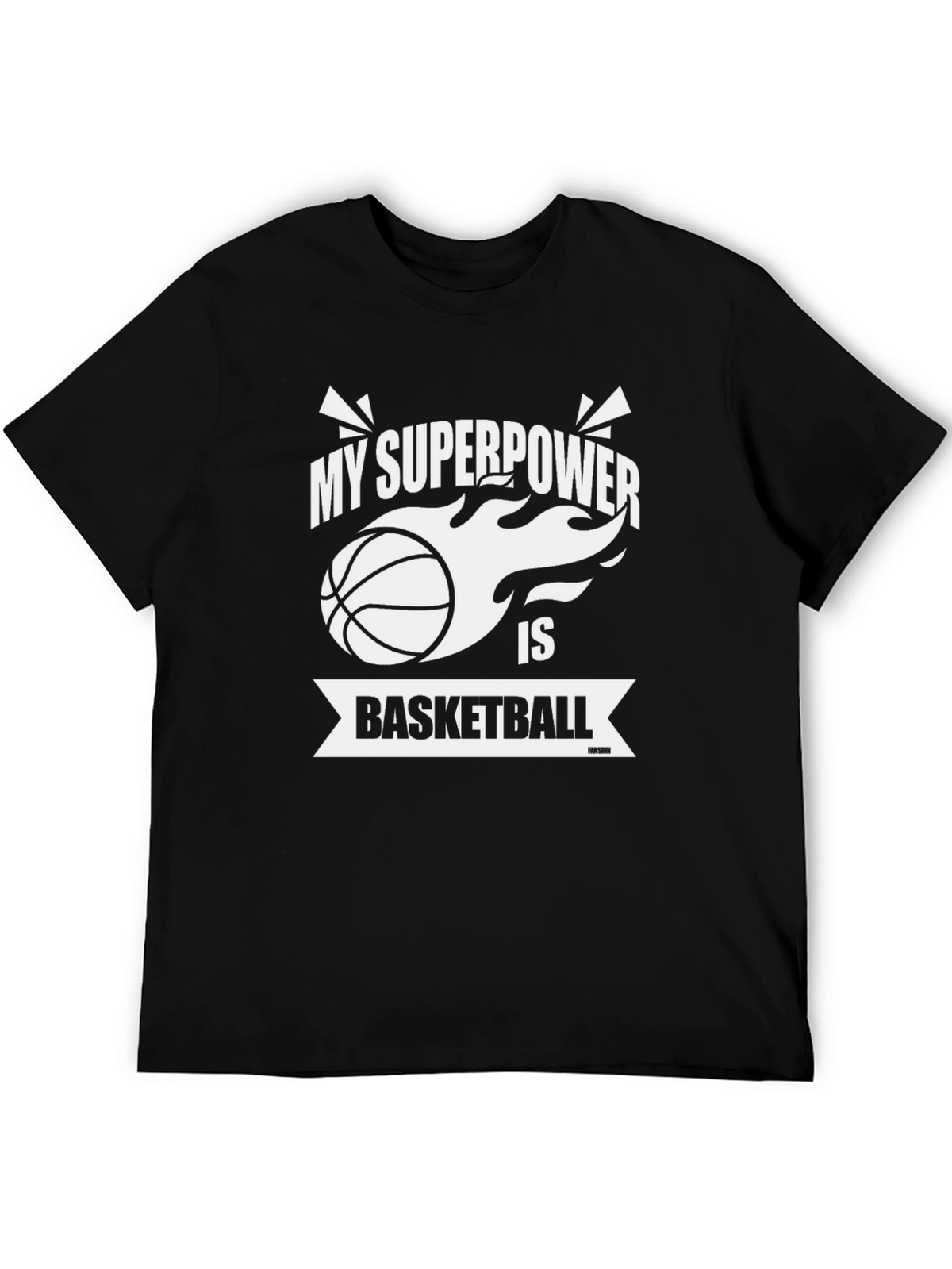Basketball Superpower Graphic Tee