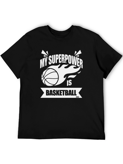 Basketball Superpower Graphic Tee