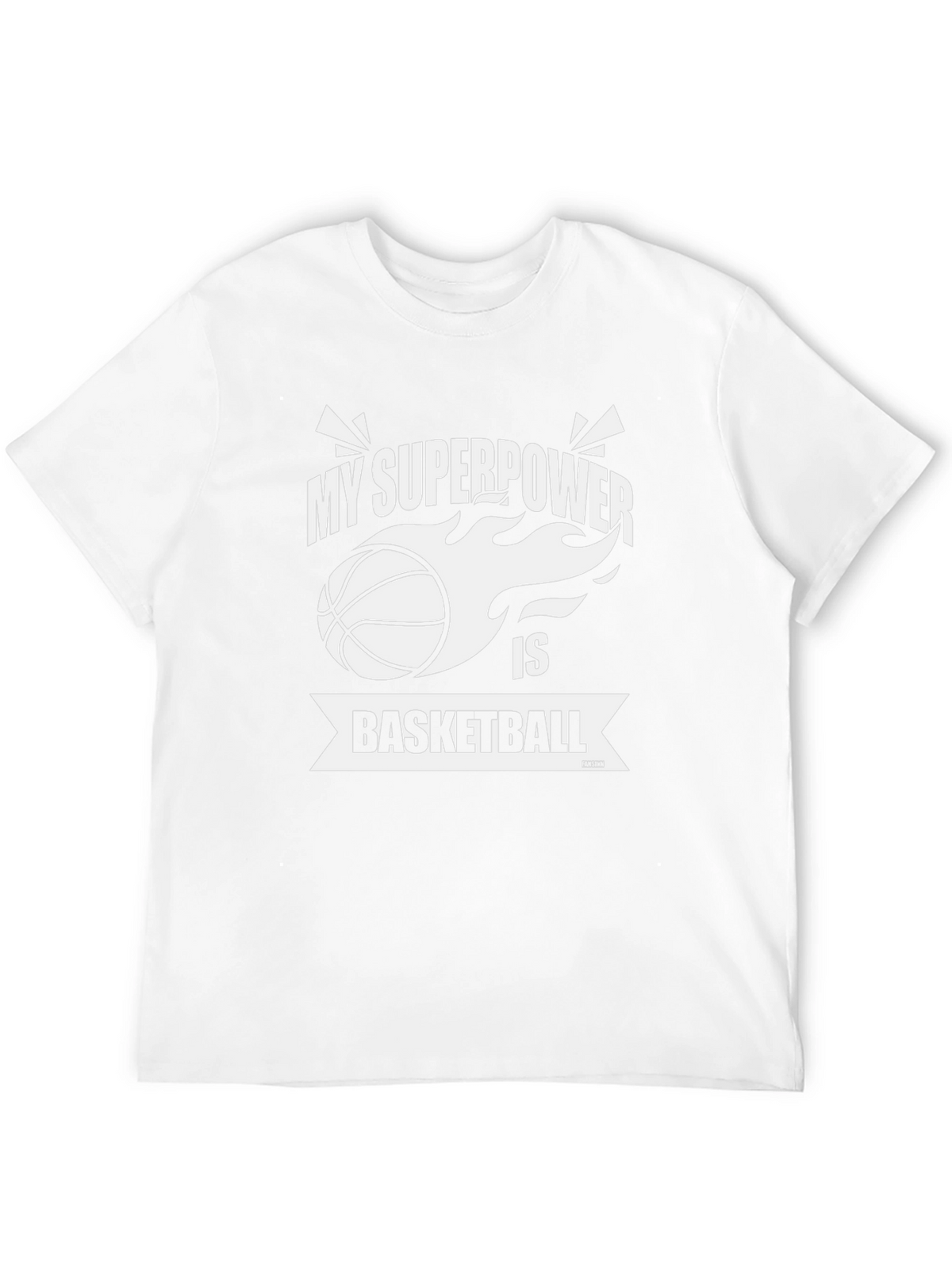 Basketball Superpower Graphic Tee