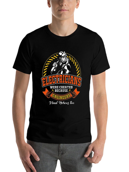 Electricians Engineers Hero T-Shirt