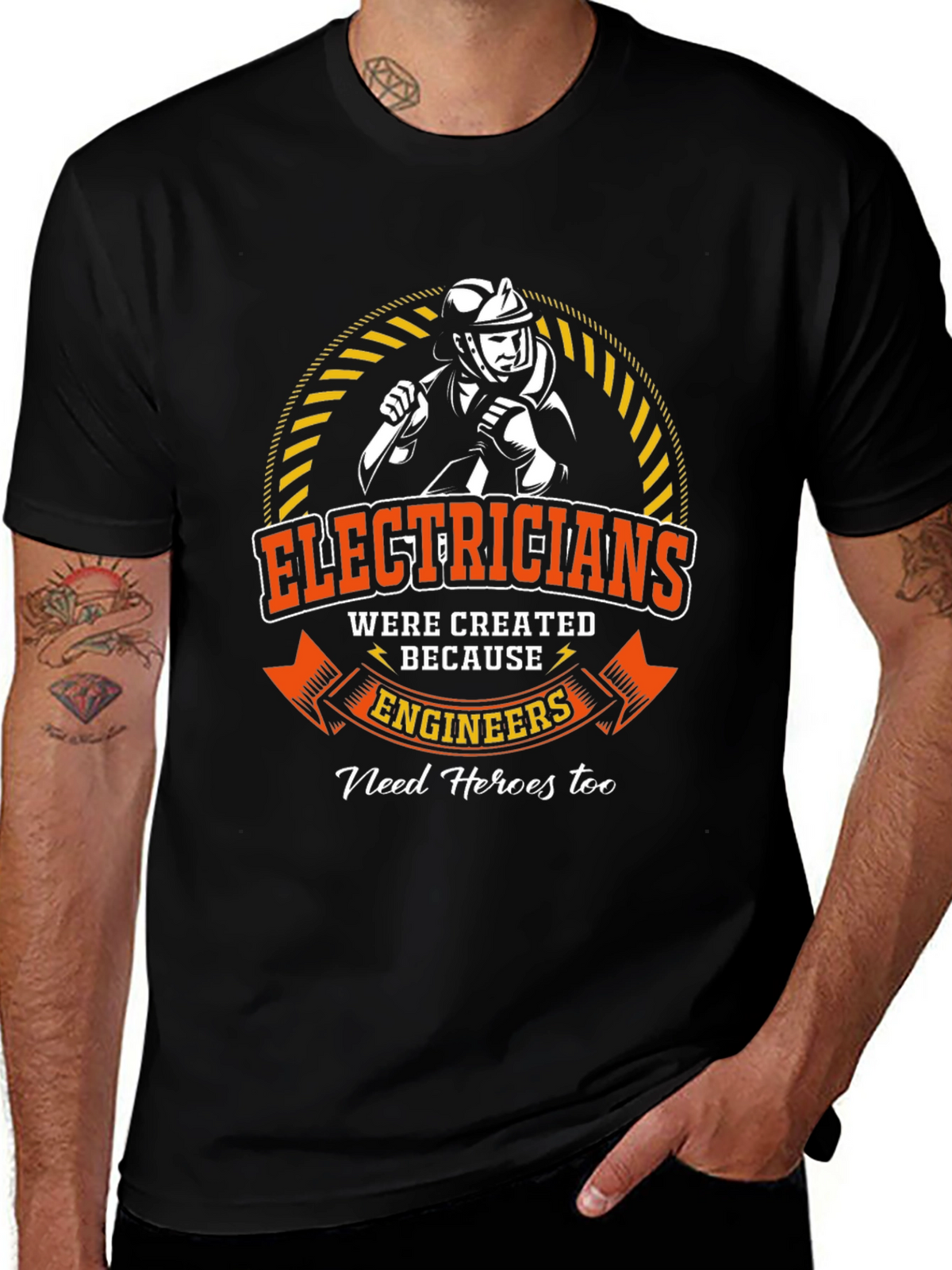 Electricians Engineers Hero T-Shirt