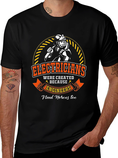 Electricians Engineers Hero T-Shirt