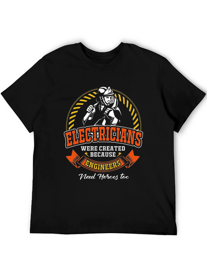 Electricians Engineers Hero T-Shirt
