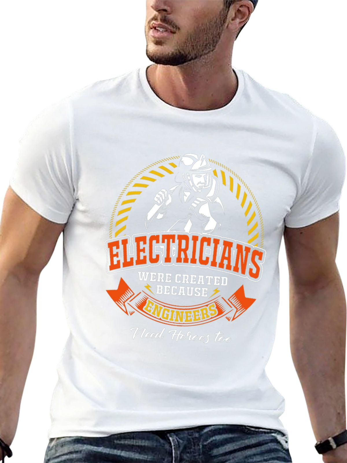 Electricians Engineers Hero T-Shirt