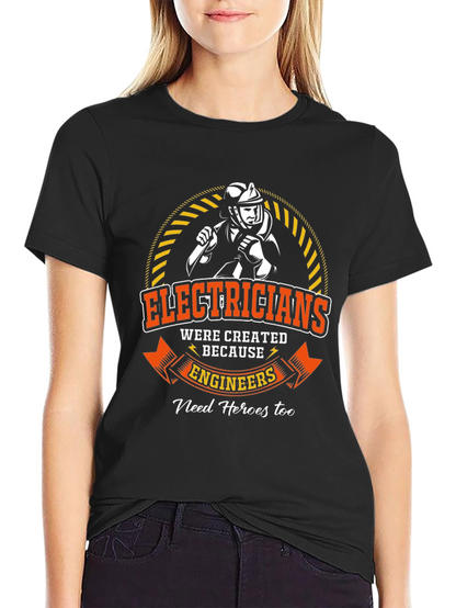 Electricians Engineers Hero T-Shirt