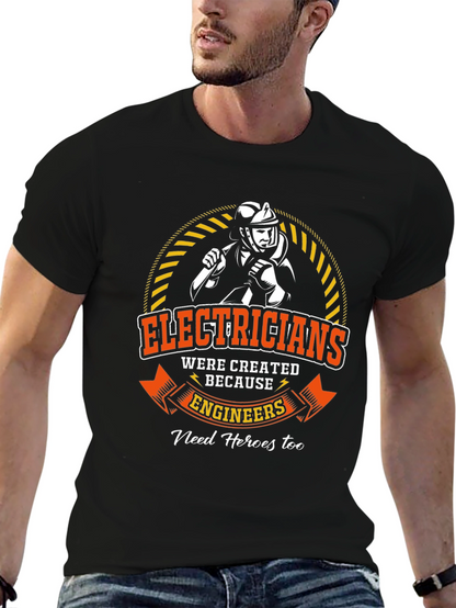 Electricians Engineers Hero T-Shirt