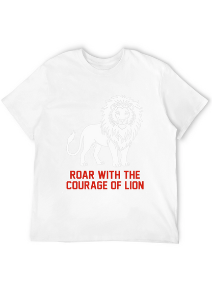 Courage of Lion Graphic T-Shirt