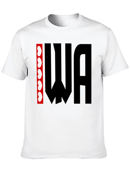 Kidney WA Graphic Tee - Black Cotton T-Shirt