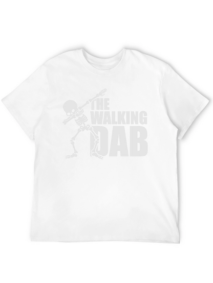 The Walking Dab Skeleton Graphic Tee - Black
