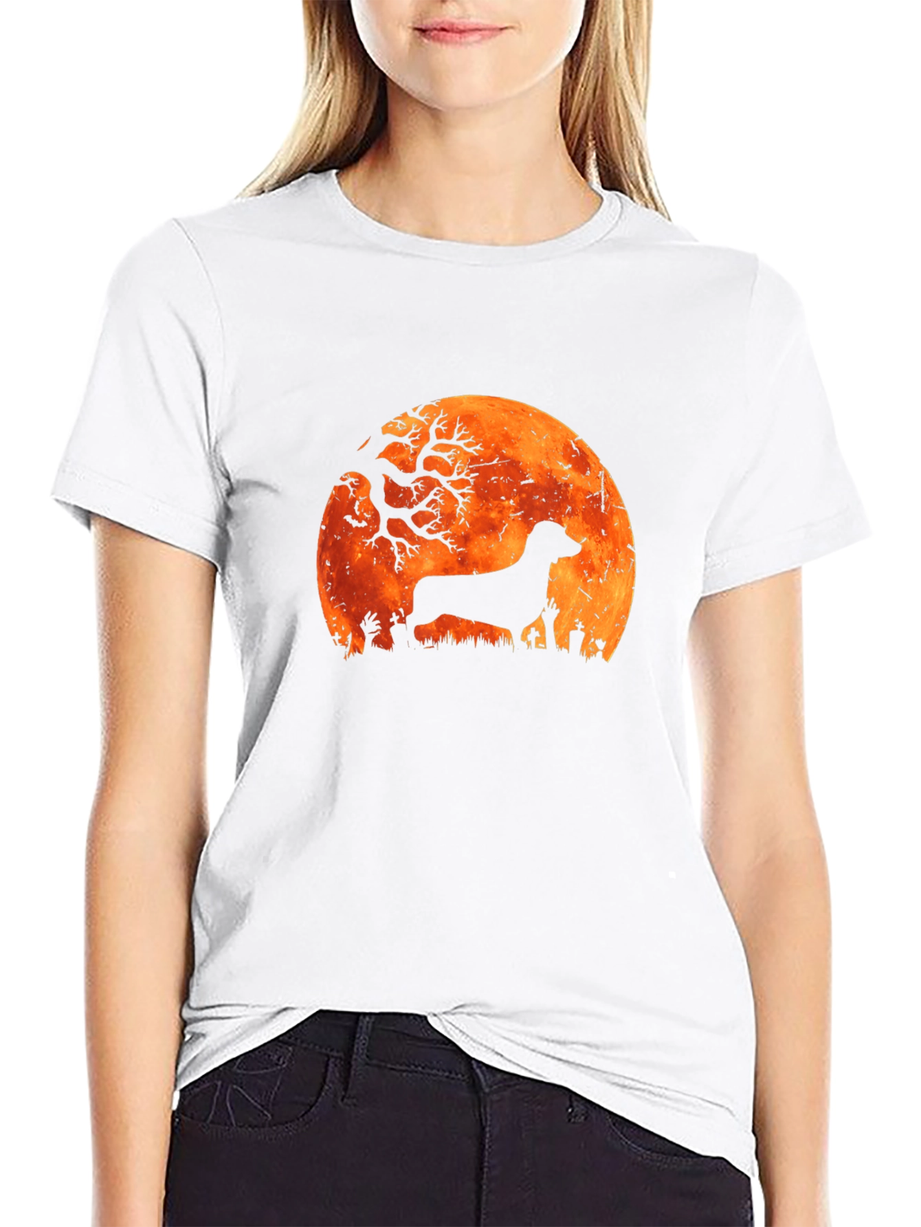 Halloween Dachshund Dog T-Shirt