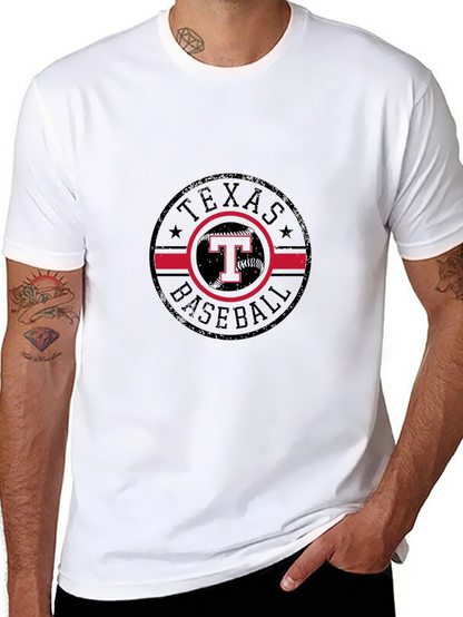 Texas Baseball Black T-Shirt
