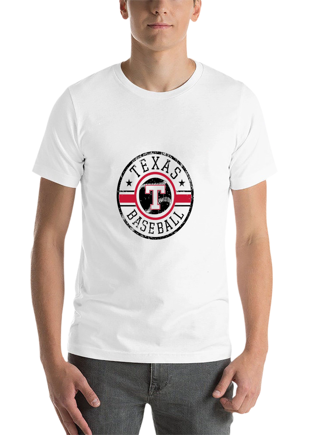 Texas Baseball Black T-Shirt