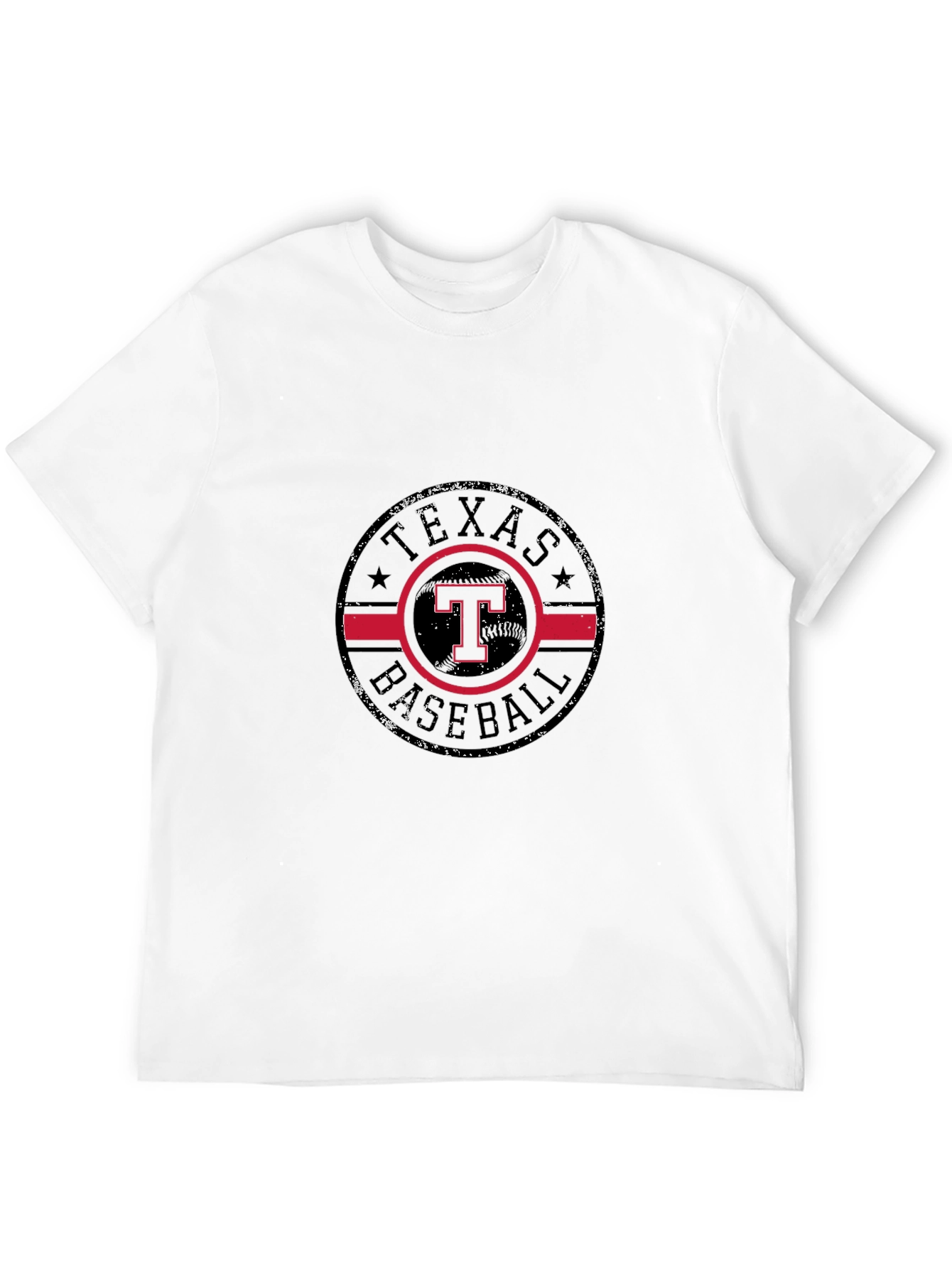 Texas Baseball Black T-Shirt