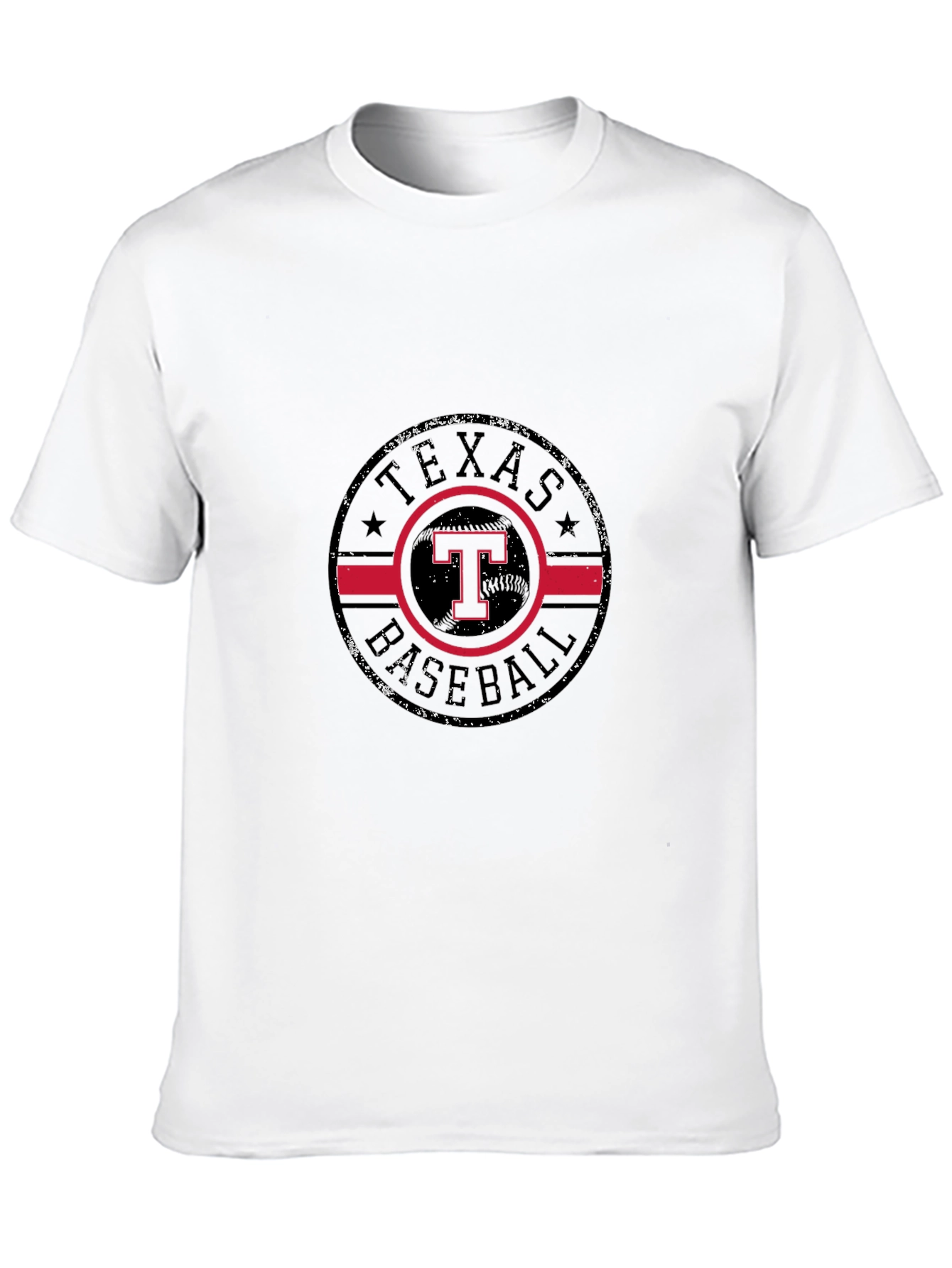 Texas Baseball Black T-Shirt