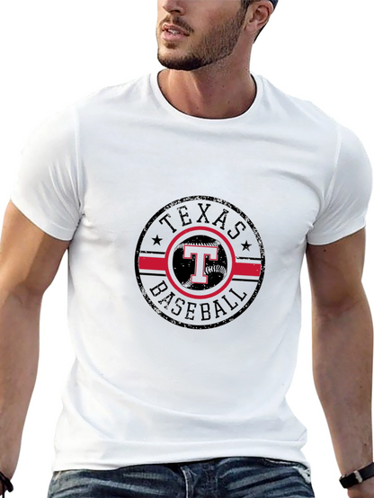 Texas Baseball Black T-Shirt