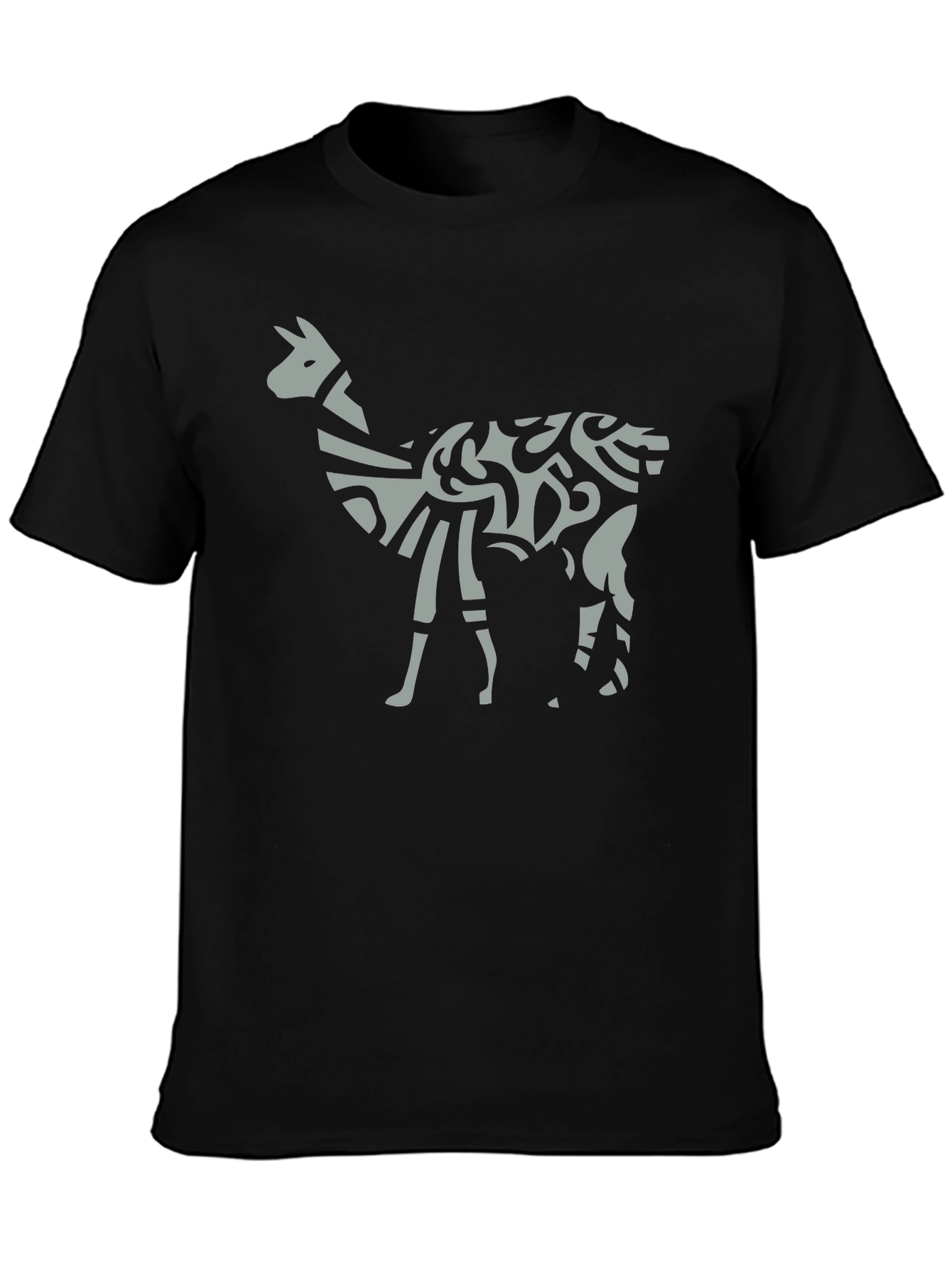 Tribal Llama Graphic Tee - Unique Mens T-Shirt
