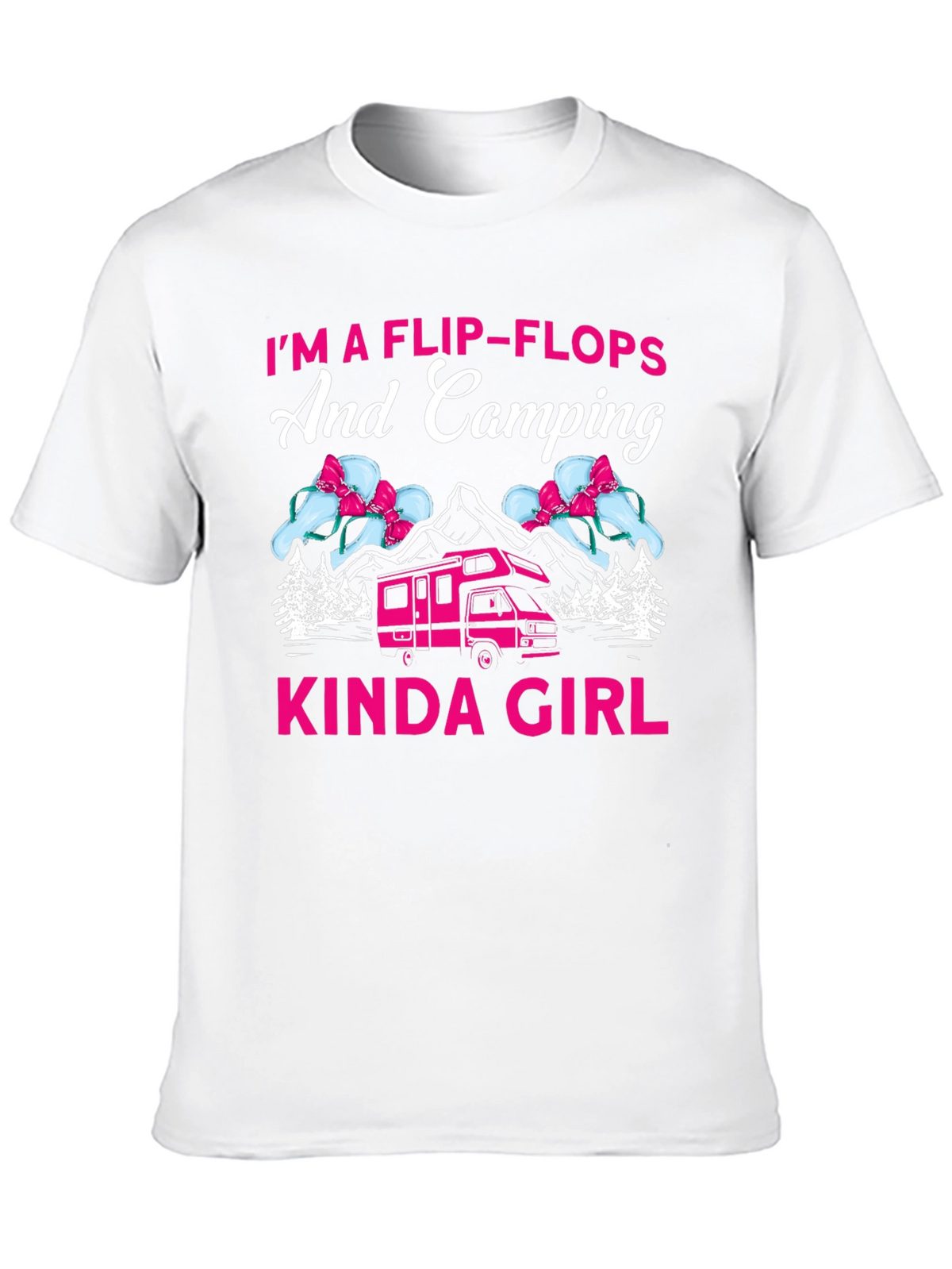 Flip-Flops & Camping Kinda Girl T-Shirt