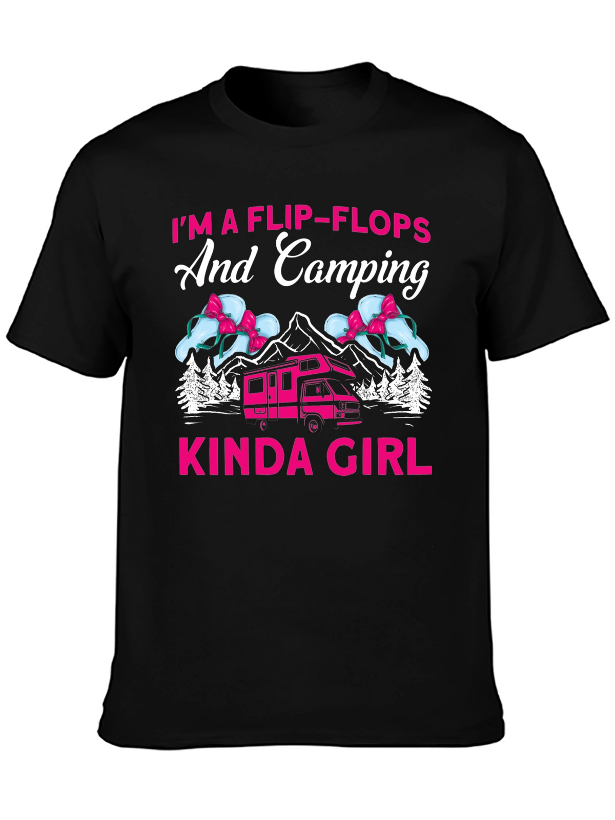 Flip-Flops & Camping Kinda Girl T-Shirt
