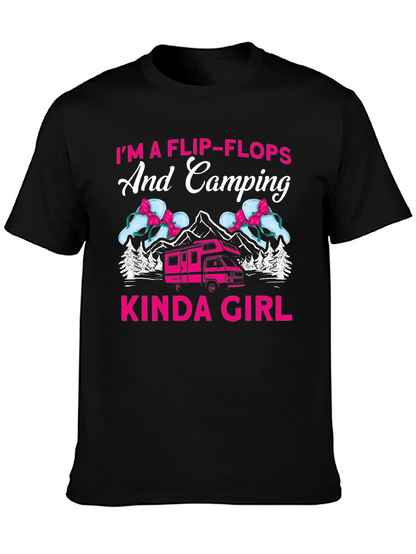 Flip-Flops & Camping Kinda Girl T-Shirt