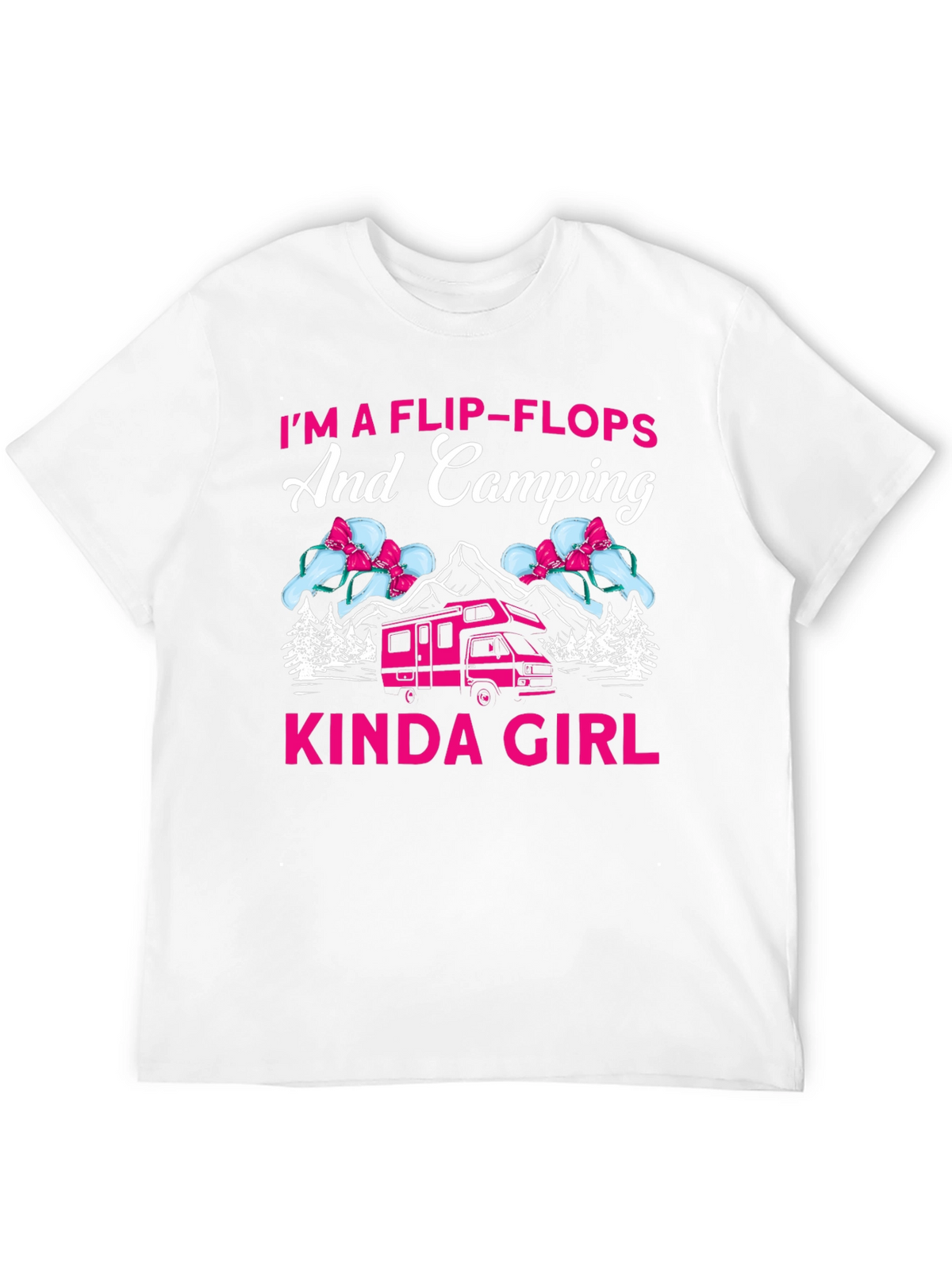 Flip-Flops & Camping Kinda Girl T-Shirt