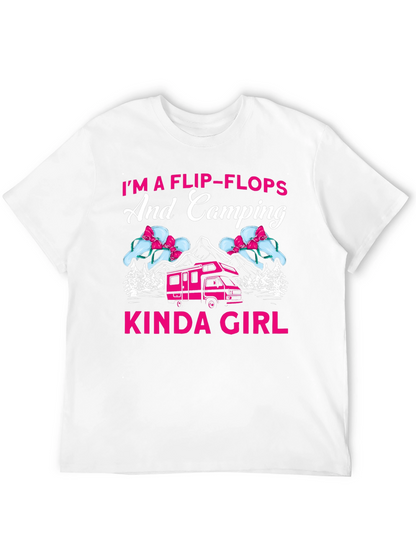 Flip-Flops & Camping Kinda Girl T-Shirt