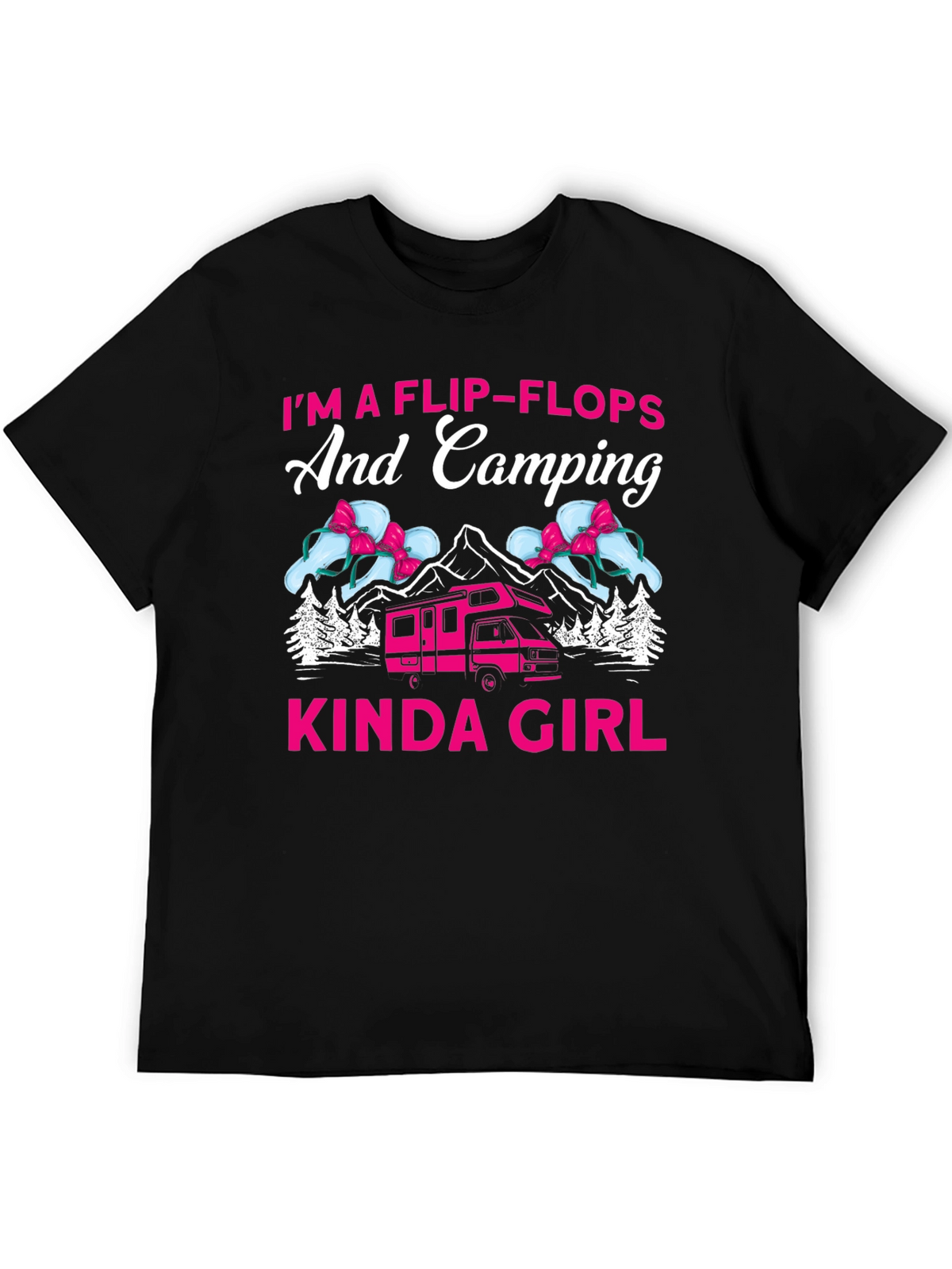 Flip-Flops & Camping Kinda Girl T-Shirt