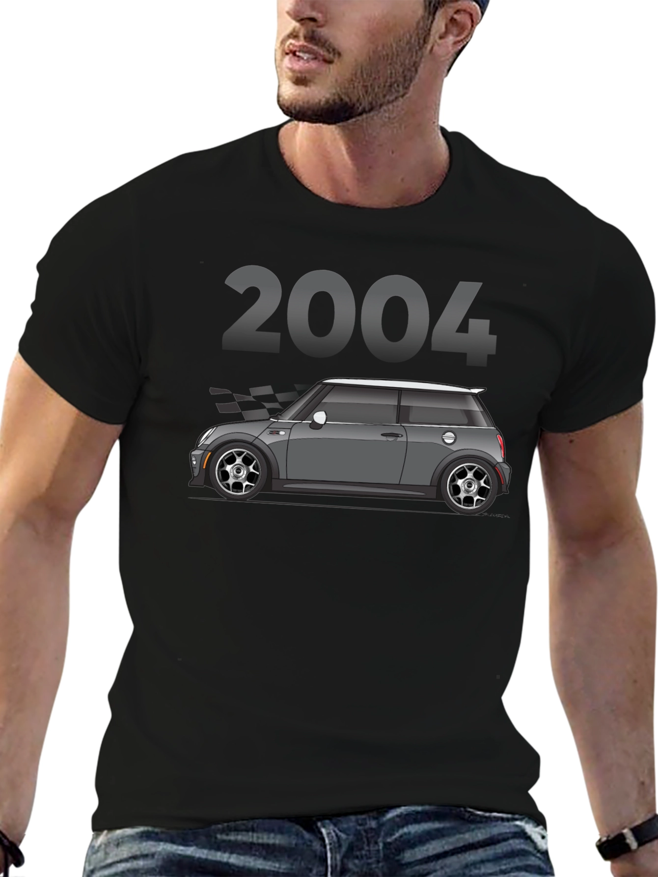 2004 Mini Cooper T-Shirt - Automotive Fan Apparel