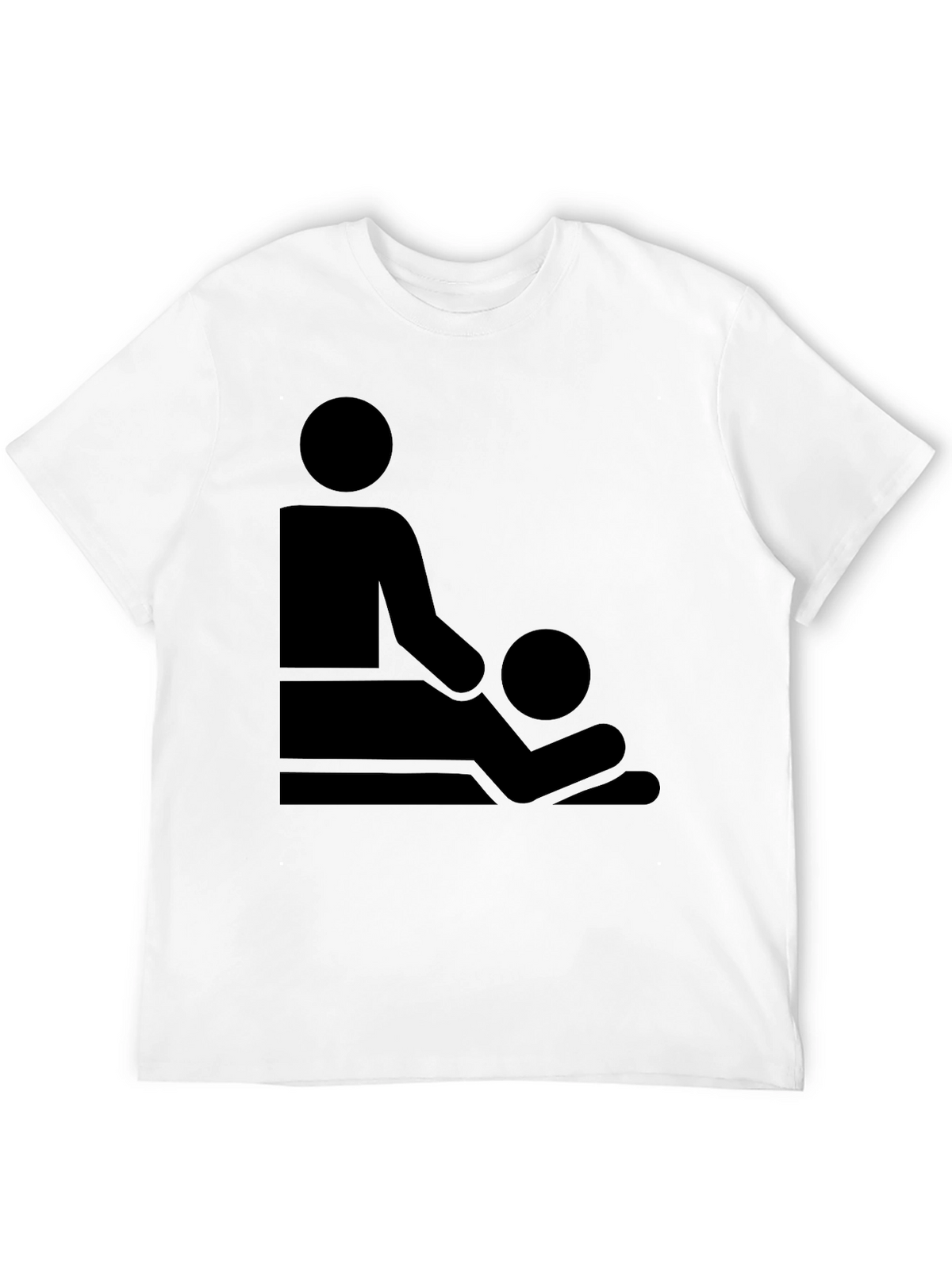 Massage Therapy Graphic T-Shirt - Black