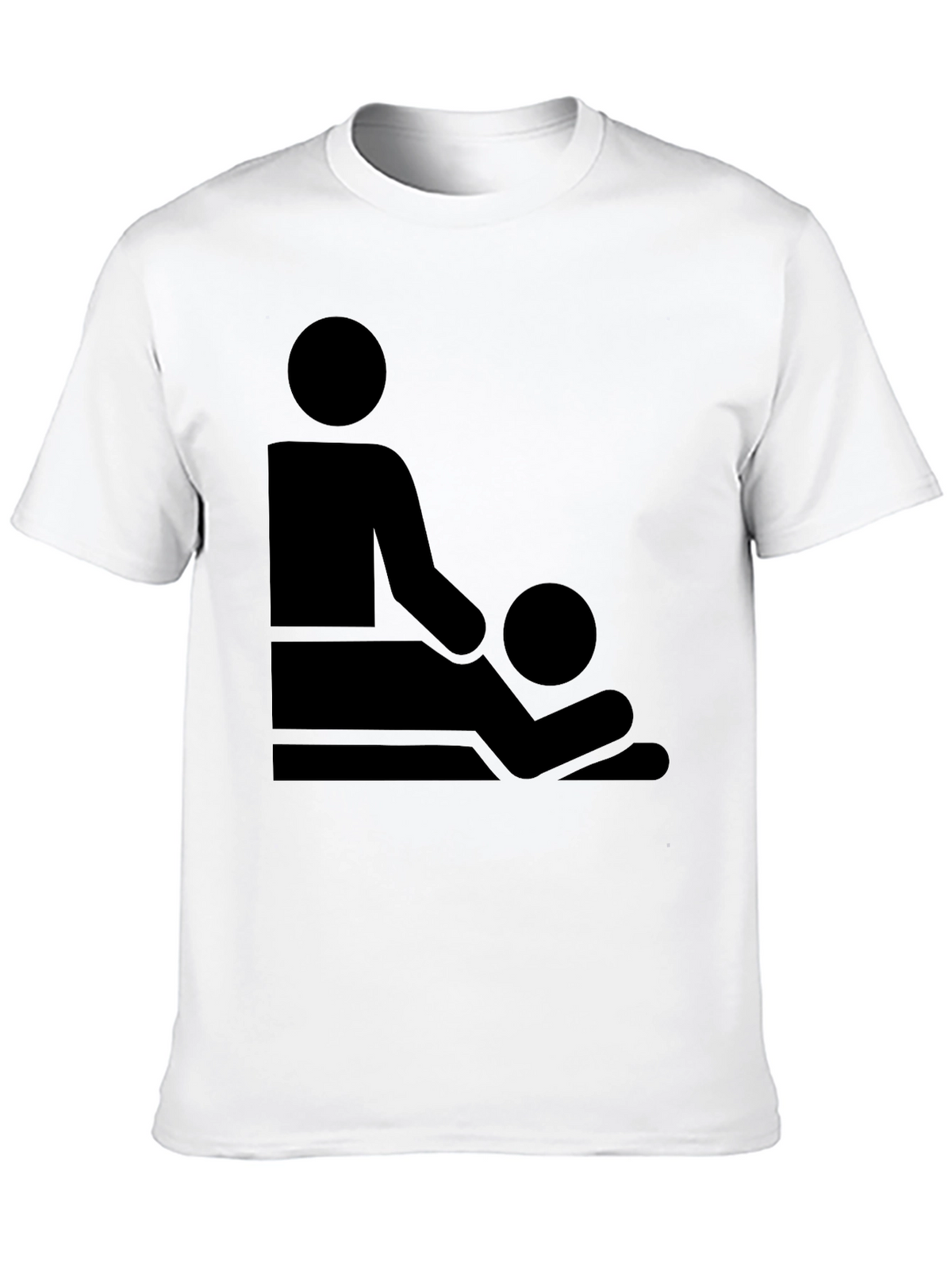 Massage Therapy Graphic T-Shirt - Black