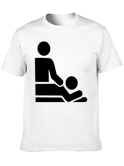 Massage Therapy Graphic T-Shirt - Black