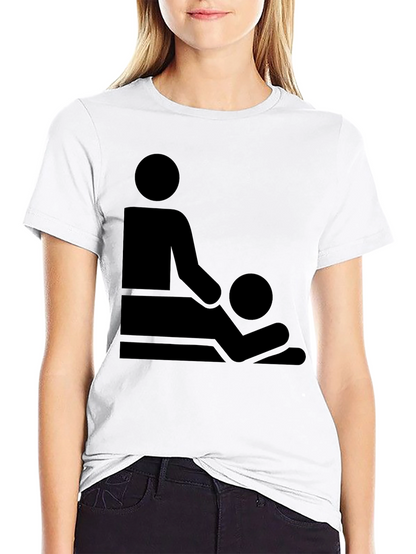 Massage Therapy Graphic T-Shirt - Black