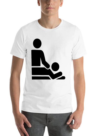 Massage Therapy Graphic T-Shirt - Black