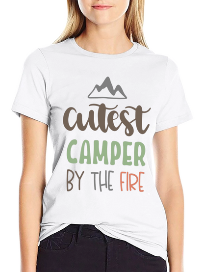 Cutest Camper T-Shirt - Perfect for Campfire Fun!