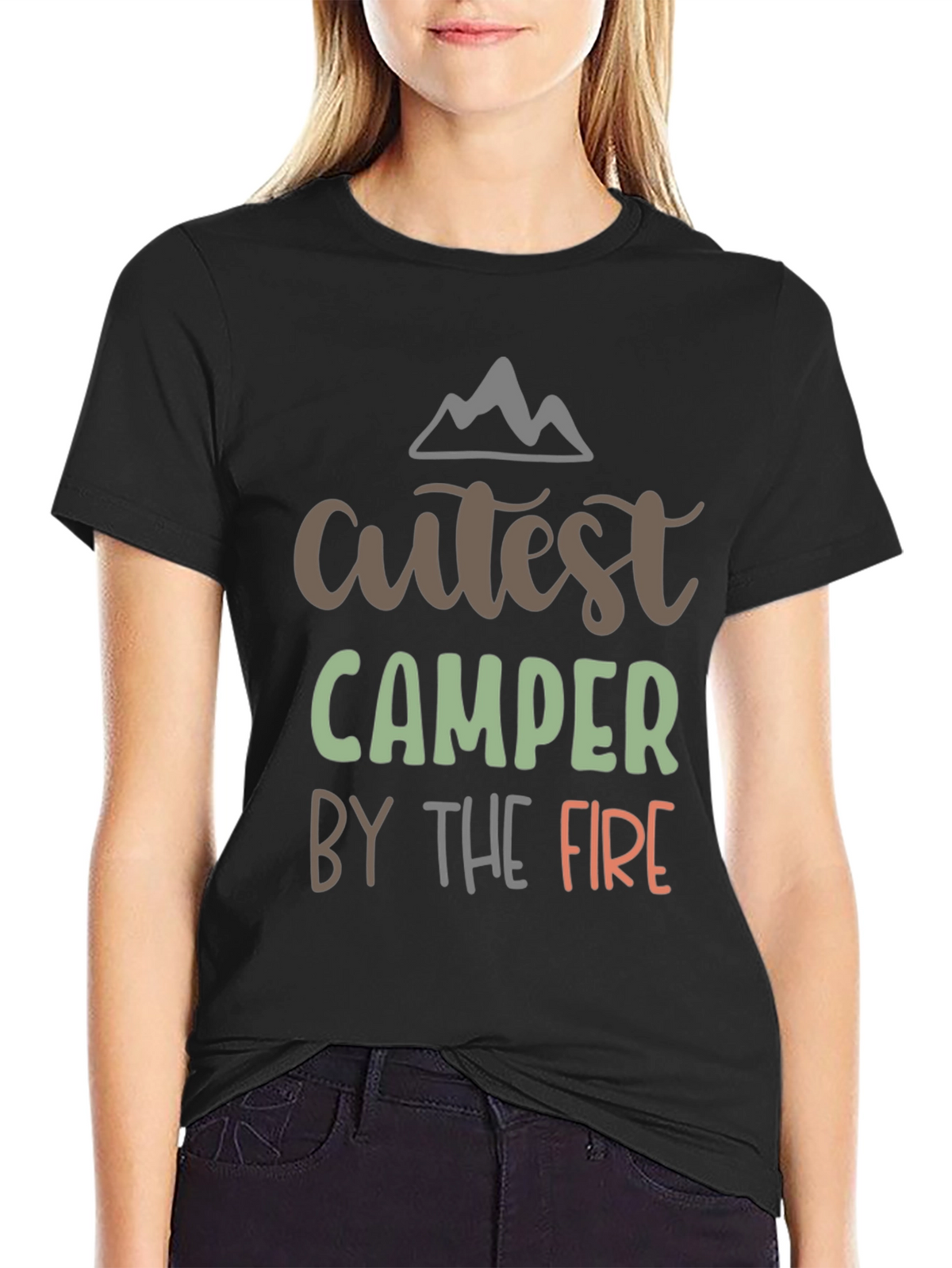 Cutest Camper T-Shirt - Perfect for Campfire Fun!