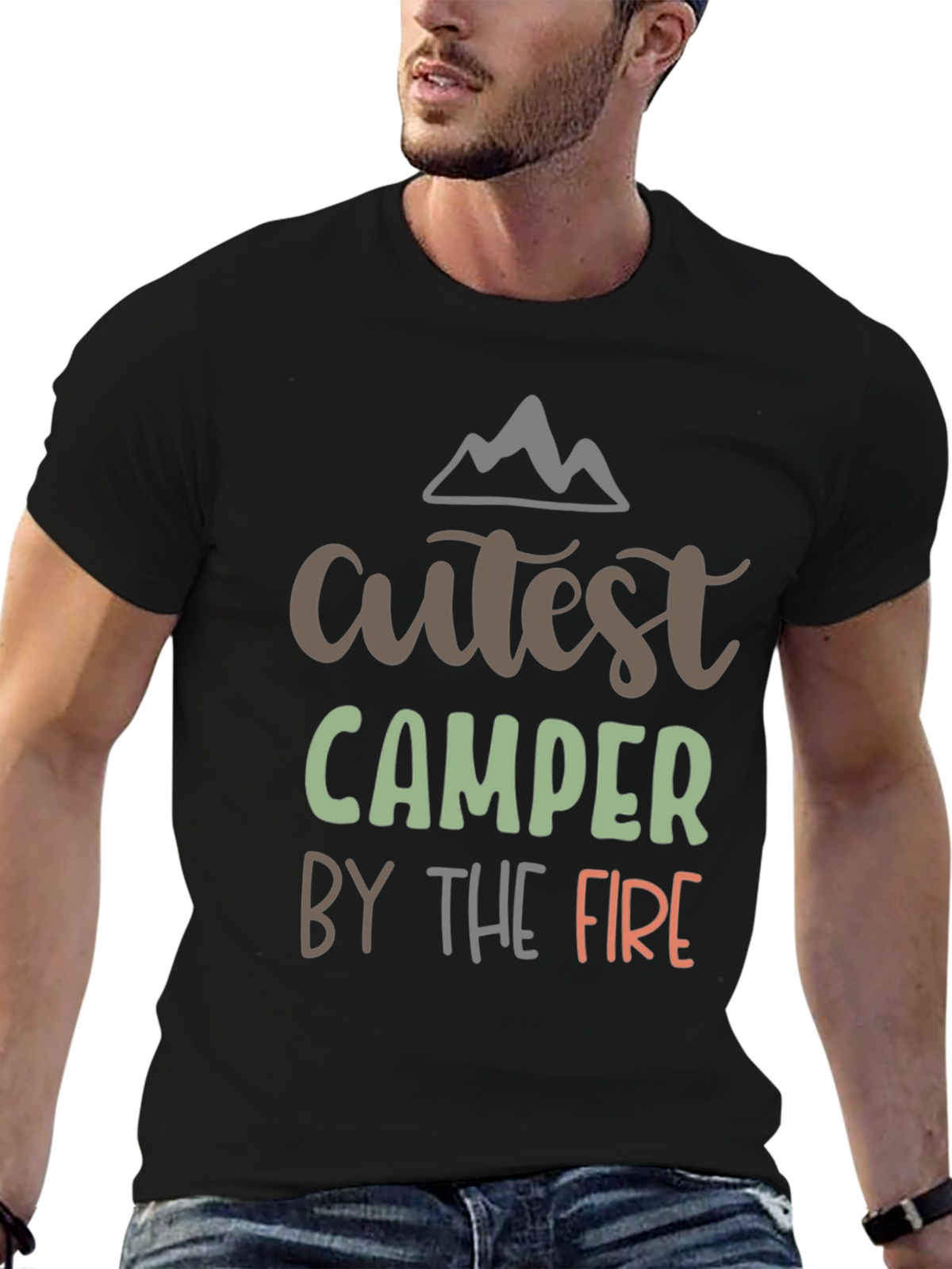 Cutest Camper T-Shirt - Perfect for Campfire Fun!