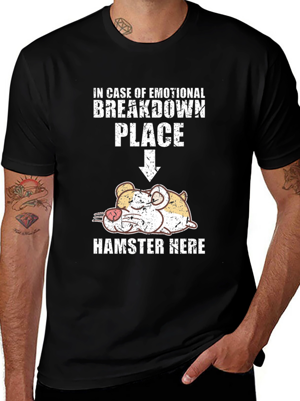 Emotional Support Hamster T-Shirt
