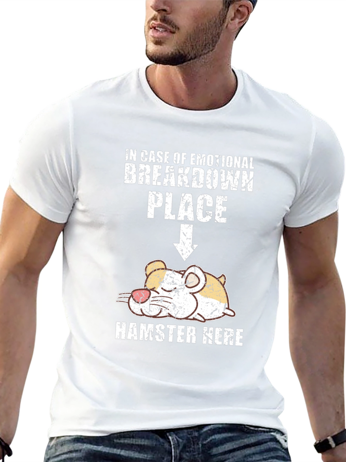 Emotional Support Hamster T-Shirt